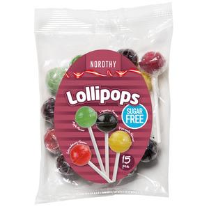 Nordthy Sockerfria Klubbor 4 olika smaker - 150 g
