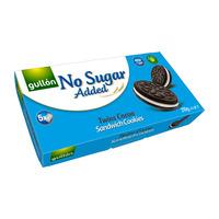 Gullón No Sugar Added Twins Cocoa Sandwich Cookies - 210 g
