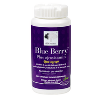 New Nordic Blue Berry Plus Ögonvitamin - 240 tabletter