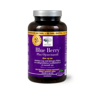 New Nordic Blue Berry Plus Ögonvitamin - den ursprungliga svenska ögontabletten Med24.se