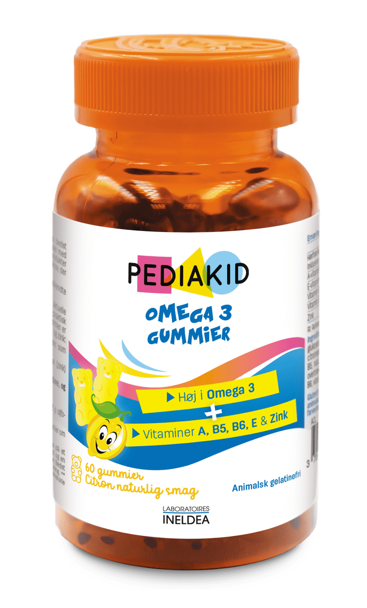 Hur Mycket Omega 3 Per Dag Köp Pediakid Omega 3 vitamingummies - 60 st på Med24.se
