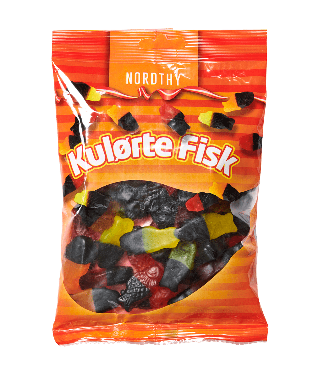 Kulørte Fisk - 170 g