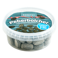 Nordthy Sockerfria Peberbolcher - 180 g