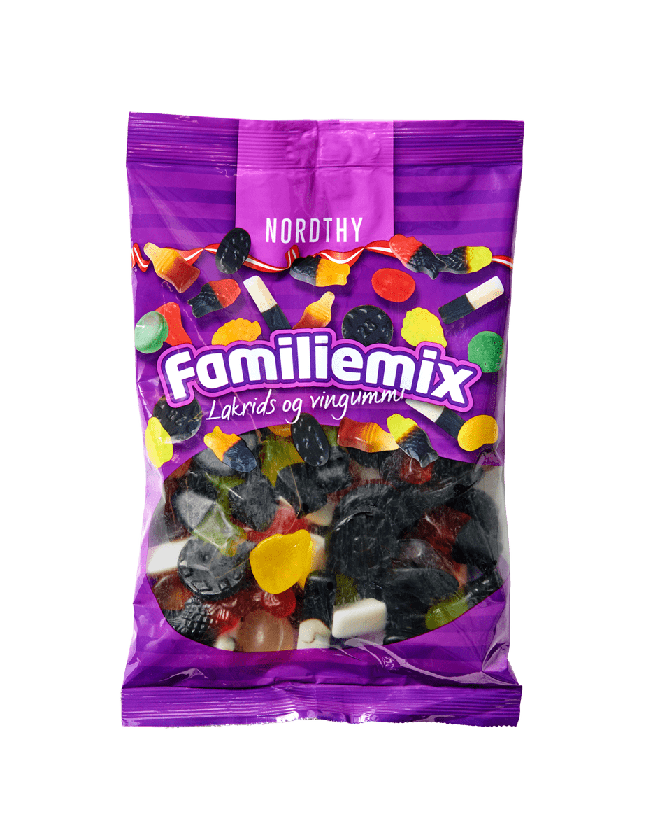 Familjemix Lakrits och Vingummi - 300 g