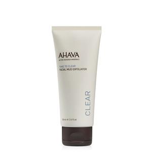 Ahava Facial Mud Exfoliator renar och stimulerar cellförnyelsen, vilket ger dig en fräsch och strålande hud.