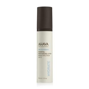 AHAVA Essential Moisturizing Lotion SPF 15 ger fukt till huden och skyddar den från miljöpåverkan.