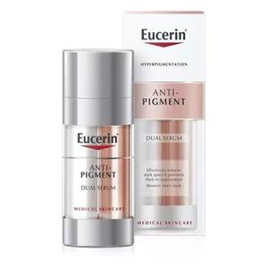 Eucerin Anti-pigment dual serum är sammansatt av två effektiva ingredienser som ljusar upp och fuktar huden Med24.se