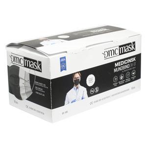 DMC munskydd Type ll R, Svart - 50 st