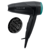 Remington Compact Dryer D1500 2000 W Resehårtork - praktisk resehårtork med hopfällbart handtag Med24.se