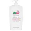 Shower Oil från Sebamed Sensitive Skin rengör torr och känslig hud i duschen Med24.se