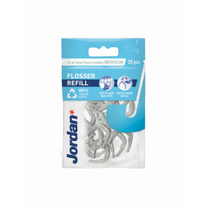 Jordan easy clean flosser, refill - 20 st