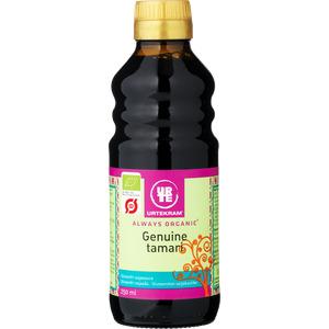 Urtekram Äkta Tamari glutenfri i flaska.