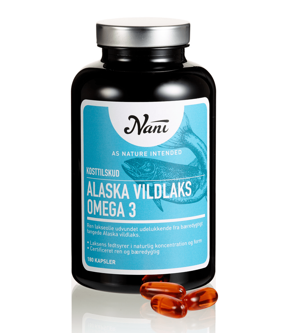 Köp Nani Omega 3 fiskolja 180 kapslar billigt på Med24.se