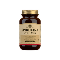 Solgar Spirulina 750 mg - 80 tabletter