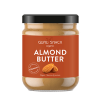Guru Snack Almond Butter Crunchy, eko - 500 g