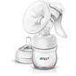 Philips Avent Comfort manuell bröstpump med massagekudde, lätt och bekväm att använda samt att ta med