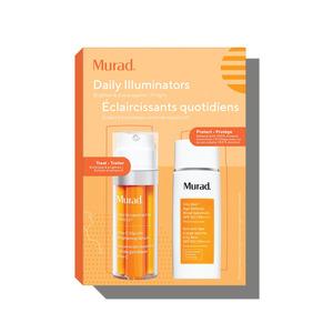 Murad Daily Illuminators Set - Utöka din hudvårdsrutin med ett antioxidant serum och ett solskydd Med24.se