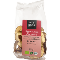 Urtekram Äppelchips med Kanel Eko - 75 g