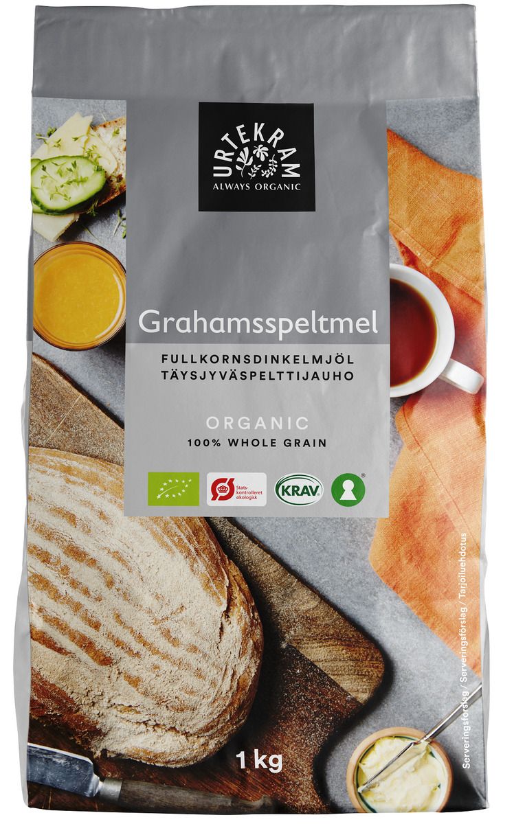 Urtekram Grahamsdinkelmjöl Eko - 1 kg