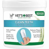 Vets Best Clean fingertuta för tandvård - 50 st