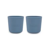 Filibabba Silikonmuggar Powder Blue - 2 st