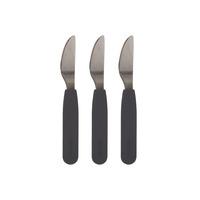 Filibabba Kniv Stone Grey - 3 st