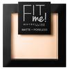 Maybelline Fit Me Matte + Poreless Powder - Flera färger - 104 Soft Ivory