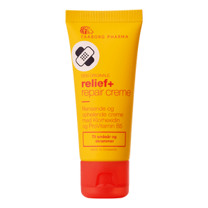 Faaborg Pharma Relief+ repair creme är en desinficerande- och vitaliserande kräm Med24.se