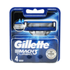 Gillette Mach3 Turbo Blades - 4 skonsamma triple rakblad Med24.se