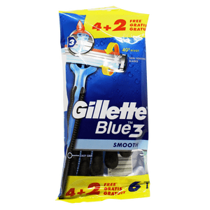 Gillette Blue 3 Engångshyvlar - 6 st
