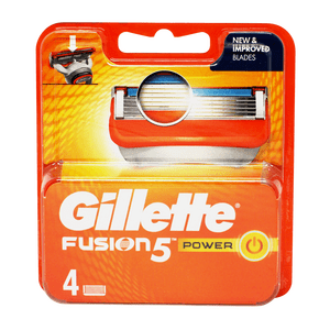 Gillette Fusion Power rakblad - 4 st