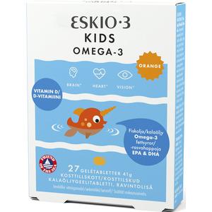 Eskimo-3 Kids Gel Tabs - ingen smak eller lukt av fisk - 27 geltabletter