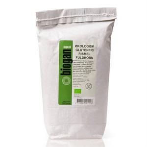 Biogan Rismjöl fullkorn glutenfritt eko - 1 kg