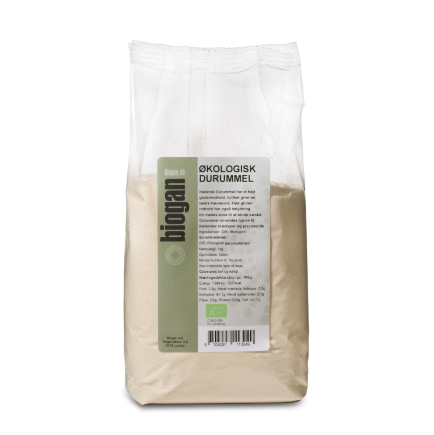 Biogan Durumvetemjöl fint eko - 1 kg