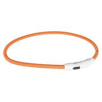 Trixie Safer Life USB Flash halsband L-XL - Orange