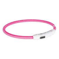 Trixie Safer Life USB Flash halsband L-XL - Pink