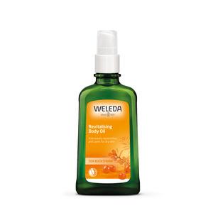 Weleda Body Oil Sea Buckthorn är rik på naturliga vitaminer, antioxidanter och essentiella fettsyror.