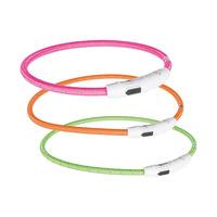 Trixie Safer Life USB Flash halsband L-XL - Grön
