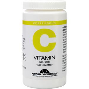 Natur-Drogeriet C-Vitamin 500 mg - 150 tabletter