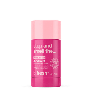 Stop and Smell The ... Deostick fra från b.fresh - naturlig deodorant med hyaluronsyra och doft av rosor Med24.se