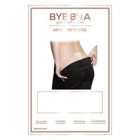 Bye Bra Adhesive Thong Lace Black - One Size
