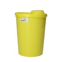 Kanylbehållare 2 L gul m. gult lock