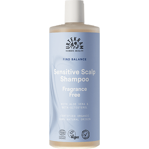 Urtekram Sensitive Scalp Shampoo - vårdande schampo utan parfym för känslig hårbotten Med24.se