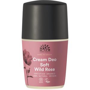 Urtekram Soft Wild Rose Cream Deo Roll-On - 50 ml