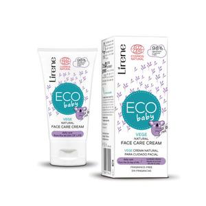 Natural Face Cream från Lirene Eco Baby - mild, återfuktande, vårdande ansiktskräm till baby Med24.se