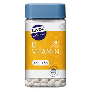 Livol C-vitamin 80 mg - 280 tabletter