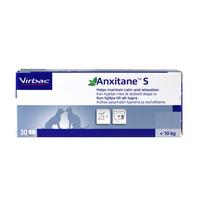 Virbac Anxitane S - tabletter till hund och katt - 30 st