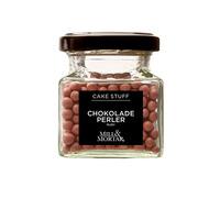 Mill & Mortar Choklad Pärlor Rosa - 45 g