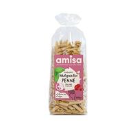 Amisa Penne Pasta Fullkornsris, eko - 500 g