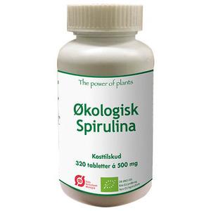 Spirulina Ekologisk 500 mg - 320 tabletter
